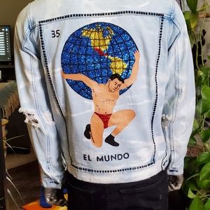 Jean jacket customized